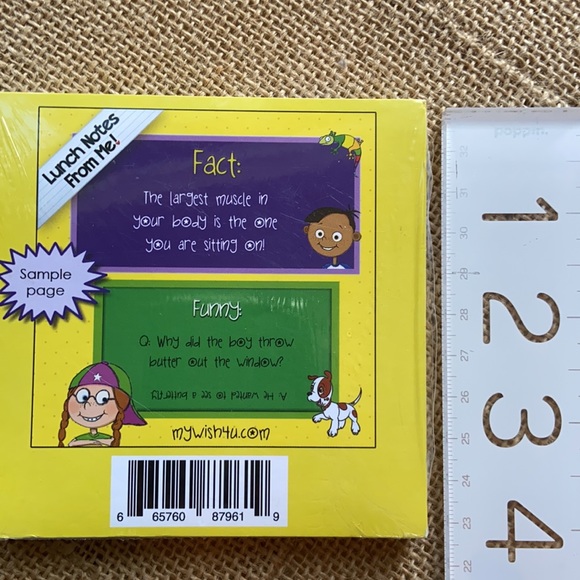 Lunch Notes Book - Picture 3 of 3